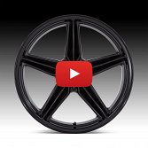 Foose F175 CF8 Matte Black Custom Wheels 4